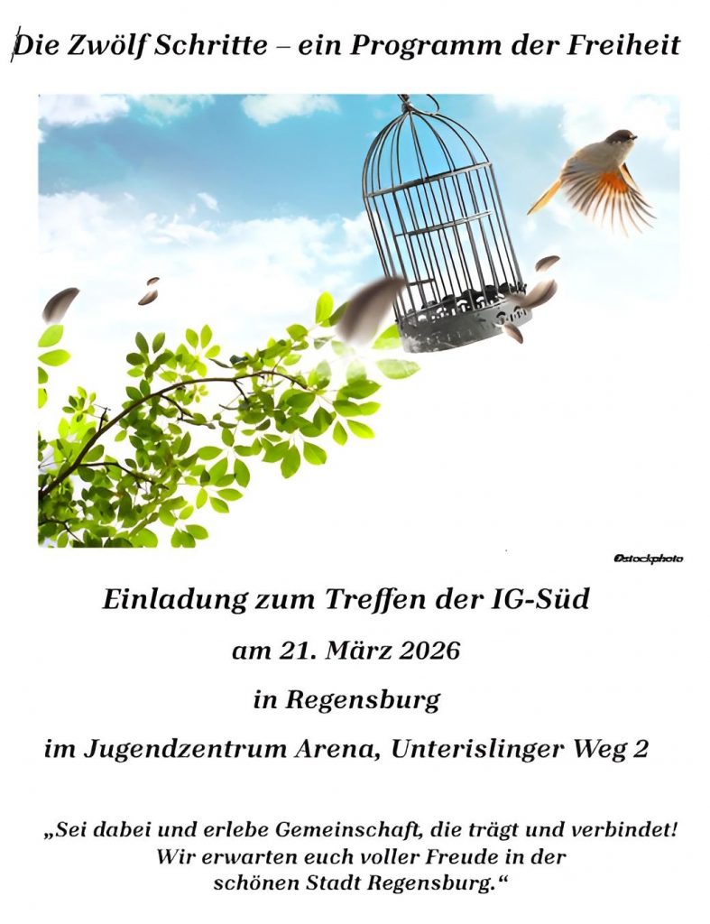 Einladung Intergruppentreffen Süd